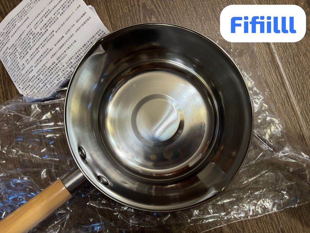 全新 日式不鏽鋼單柄煲18cm Saucepan, 家庭電器, 廚房電器, 其他廚具 Carousell