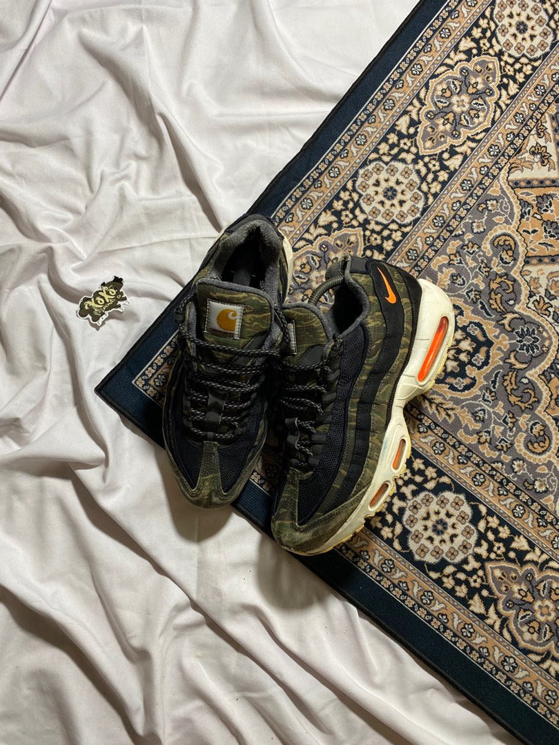 Air max 95 carhartt on feet top