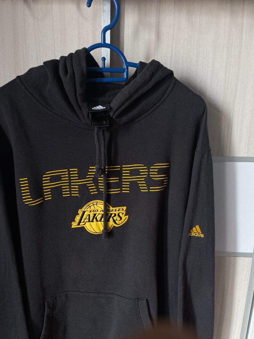 Adidas x Lakers Sulam Hoodie P25 L28 Men s Fashion Tops Sets Hoodies on Carousell