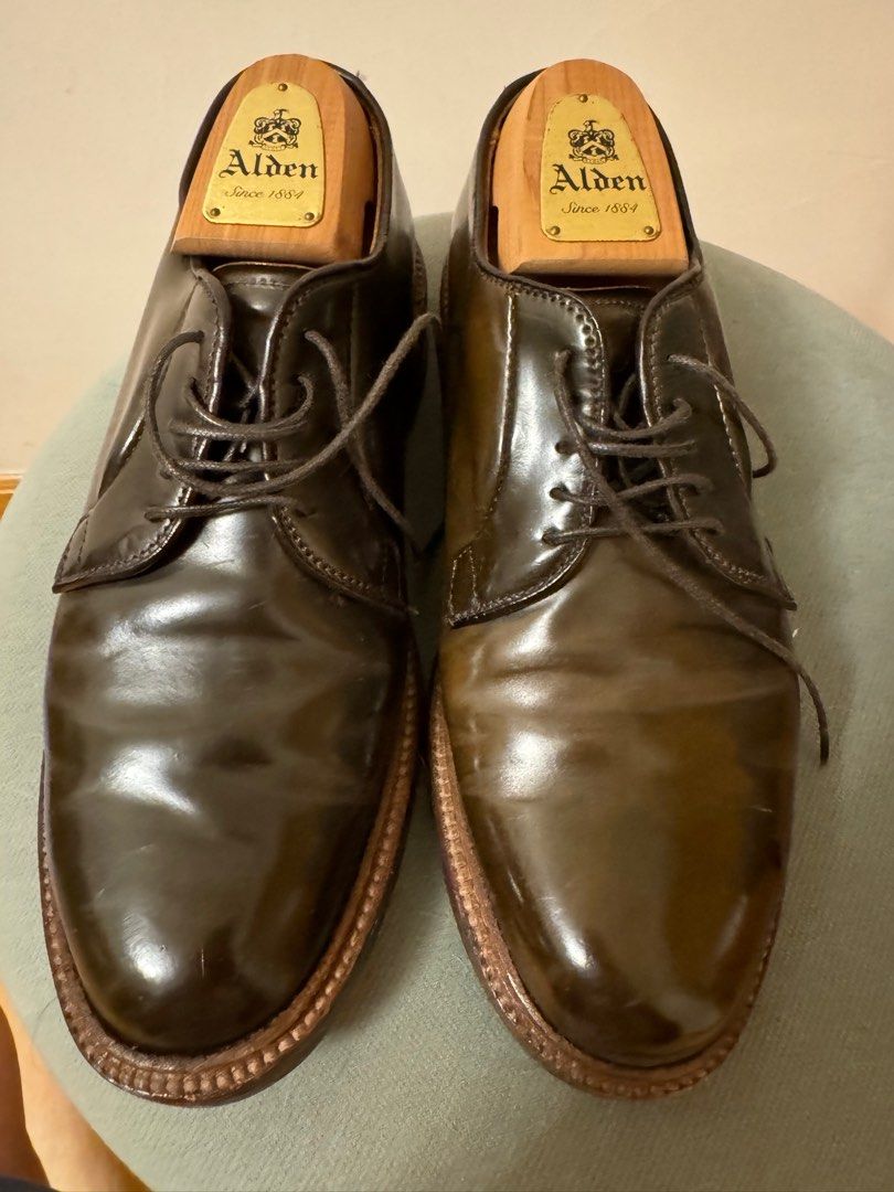 Alden cigar ptb shoes 6d, 男裝, 鞋, 西裝鞋- Carousell