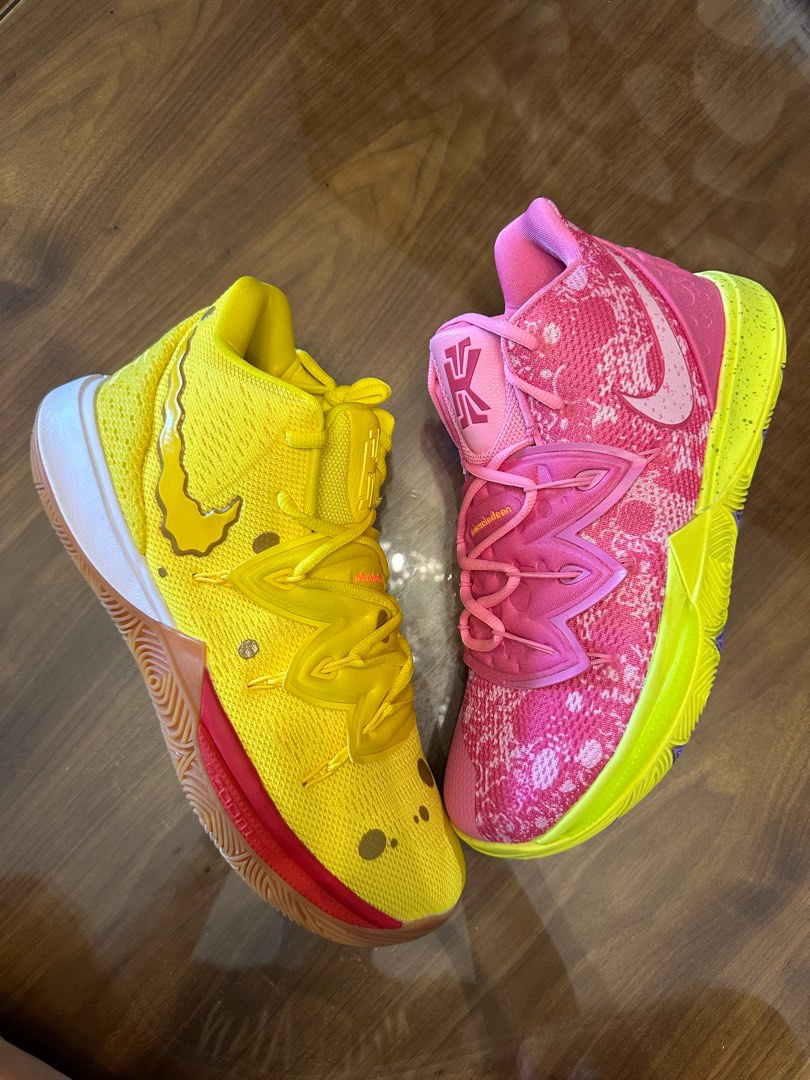 nike kyrie spongebob shoes
