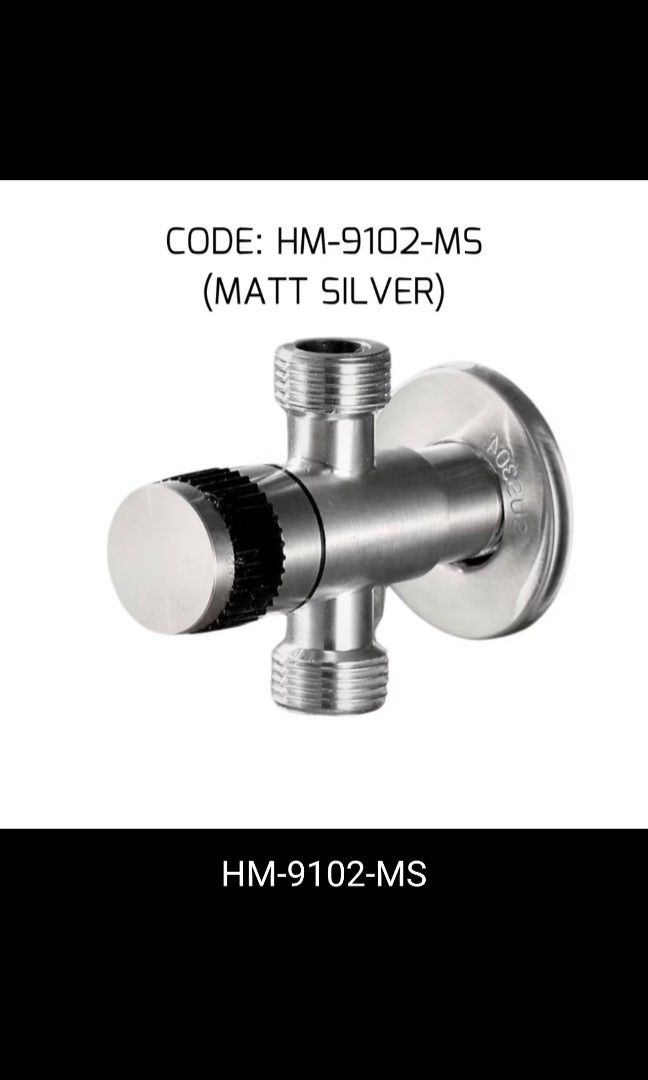 Angle Valve (Category: Bathroom & Kitchen Fixtures) located in Singapore. Submitted by everythingsweet (Listing ID 1330632571, Image 1). Description: Brand New.
