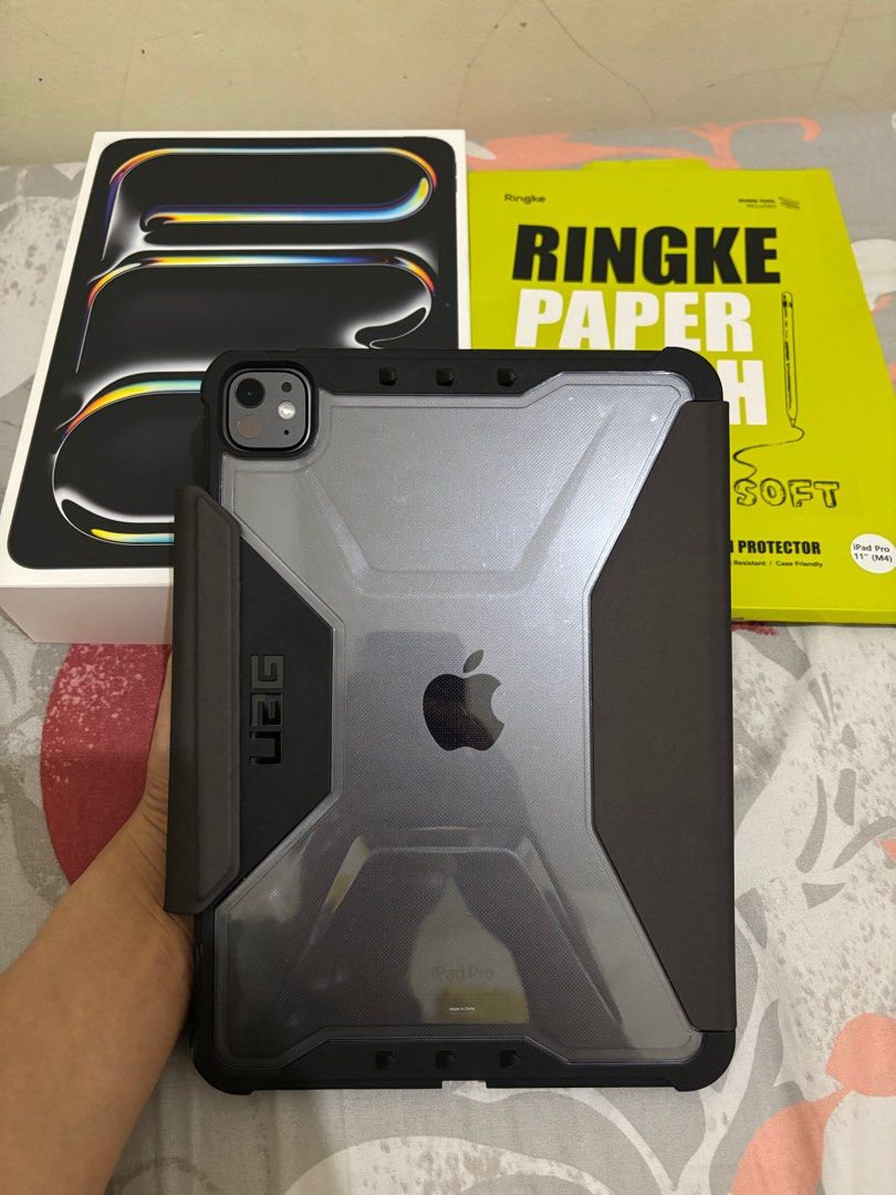 Apple iPad Pro 11 inci (2024) M4, WiFi, 256GB, Space Black, Telepon