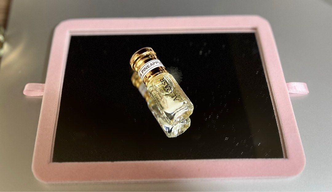 Aventus Pineapple Attar Perfume Oil (Category: Fragrance & Deodorants) located in Manila. Submitted by turntpotato (Listing ID 1330542404, Image 1). Description: Perfume Oil - no alcohol or water. 3ml will last you a year Aventus Pineapple is a men’s fragrance that has a fresh and fruity scent, with prominent notes of pineapple, blackcurrant, and apple. It’s a perfect scent for summer days and outdoor activities. This Aventus has a beautiful note
