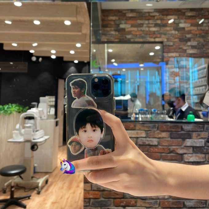 Baby Shohei Ohtani Popsocket/Griptok (Category: Mounts & Holders) located in Quezon City. Submitted by savespaces (Listing ID 1330567362, Image 1). Description: Baby Shohei Ohtani popsocket / Griptok • brand new, protective plastic on both sides of Sho’s face • 2pcs onhand • material: acrylic • for all mobile phones • comes with free adhesive holder (“airbag”) • can send more photos thru chat.