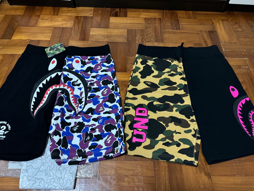 Fake bape shorts best sale