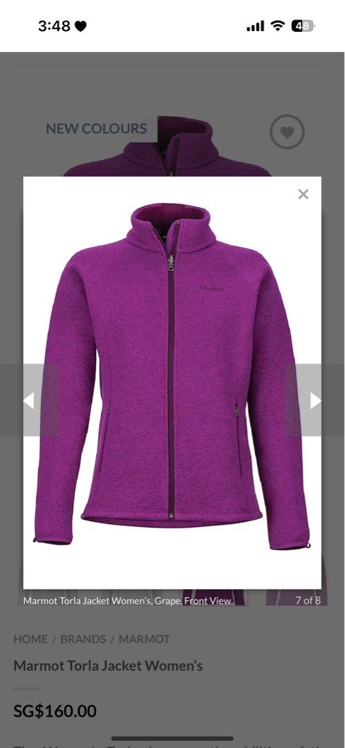 Marmot women's torla jacket top