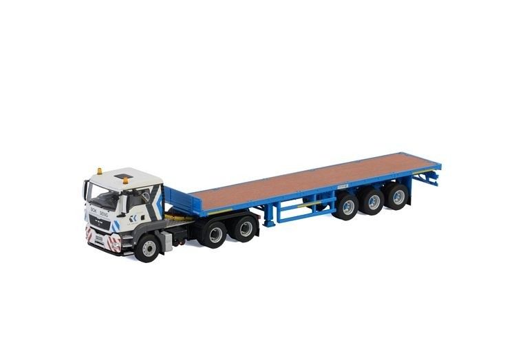 Bok Seng Scania R 6x4 with Scheuerle /MAN TGS L Flat Bed