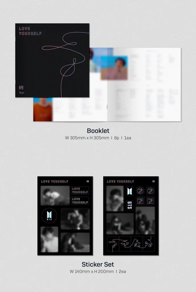 BTS Love Yourself: Tear Vinyl (Category: Vinyls) located in Cavite. Submitted by lianne.brr (Listing ID 1330544968, Image 3). Description: Complete inclusions!! PM me for more details✨.