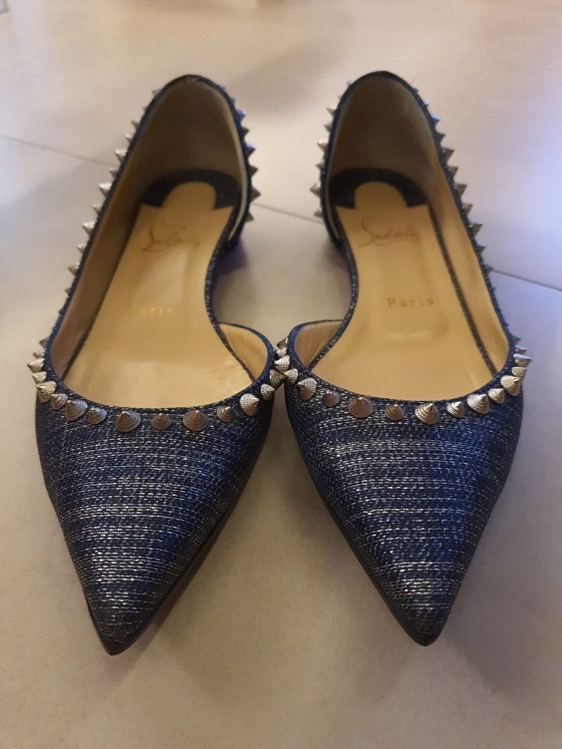 Christian Louboutin flats for sale Women s Fashion Footwear Flats on Carousell