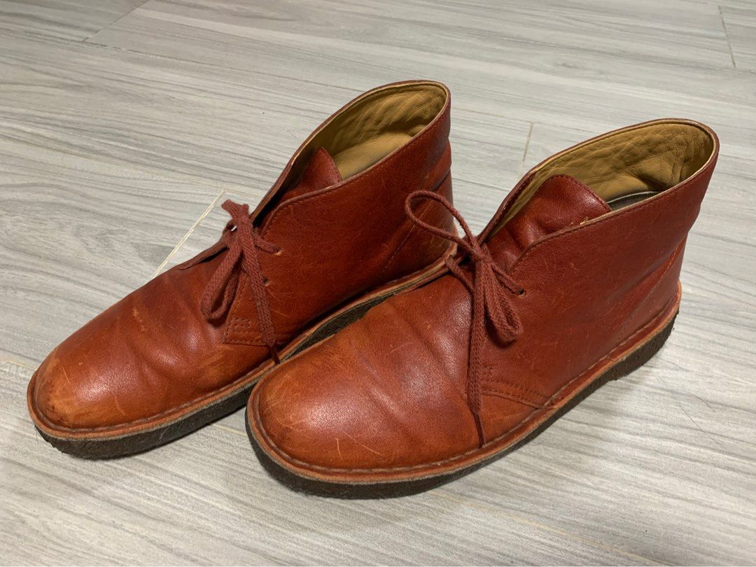 Clarks Desert Boot, 男裝, 鞋, 靴 Carousell
