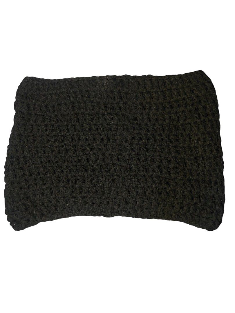 Crochet Square Cat Ear Beanie (Category: Hats & Beanies) located in Antipolo. Submitted by arsonist_ (Listing ID 1330699316, Image 1). Description: Payment first via gcash app - open for haggle Buyer must shouldered the sf.