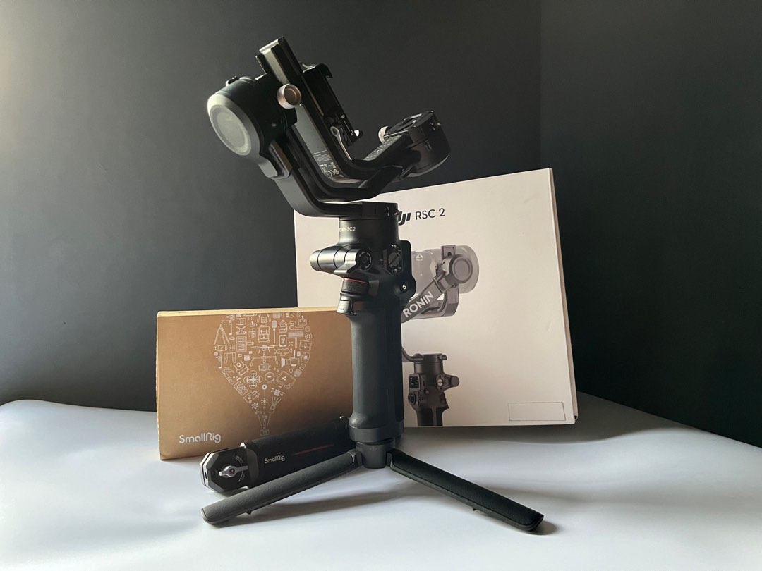 DJI RSC 2 with SmallRig Handle, Photography, Video Cameras on Carousell