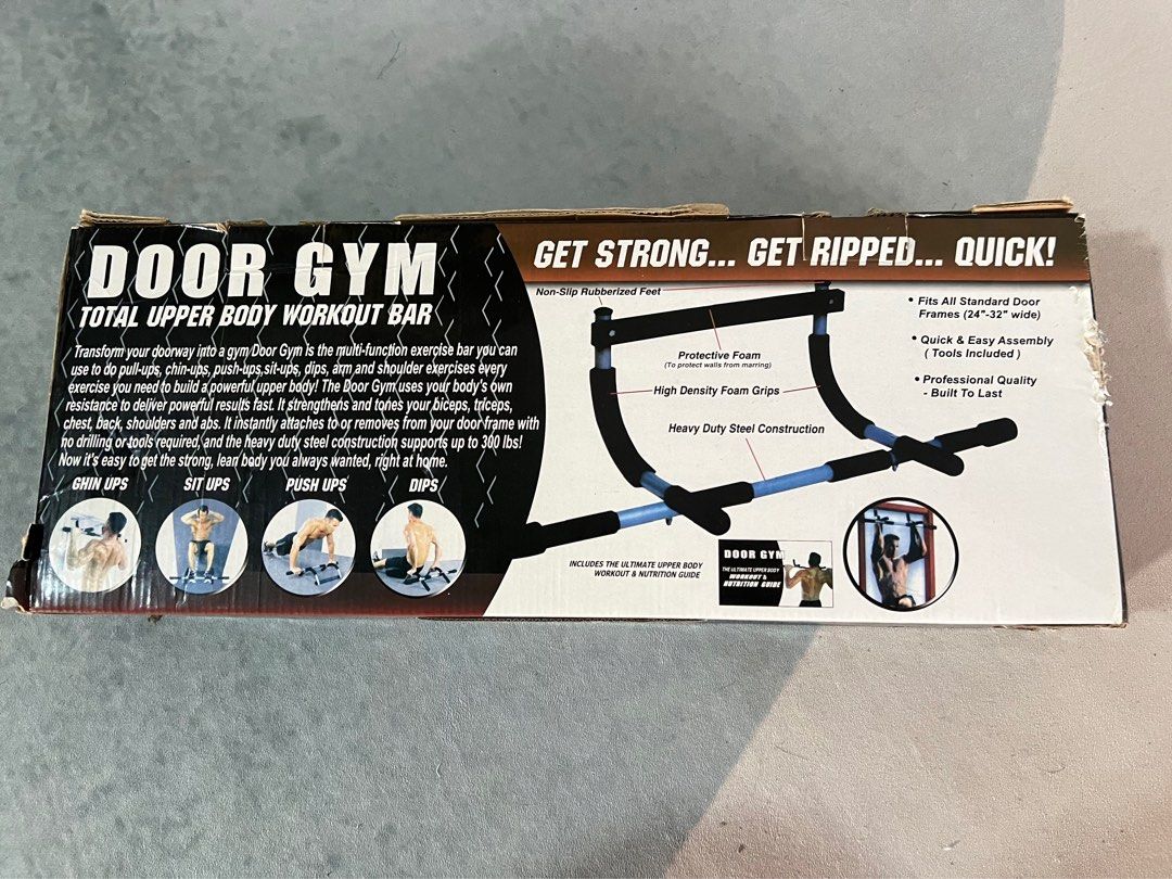 Door gym total upper body workout bar 2025