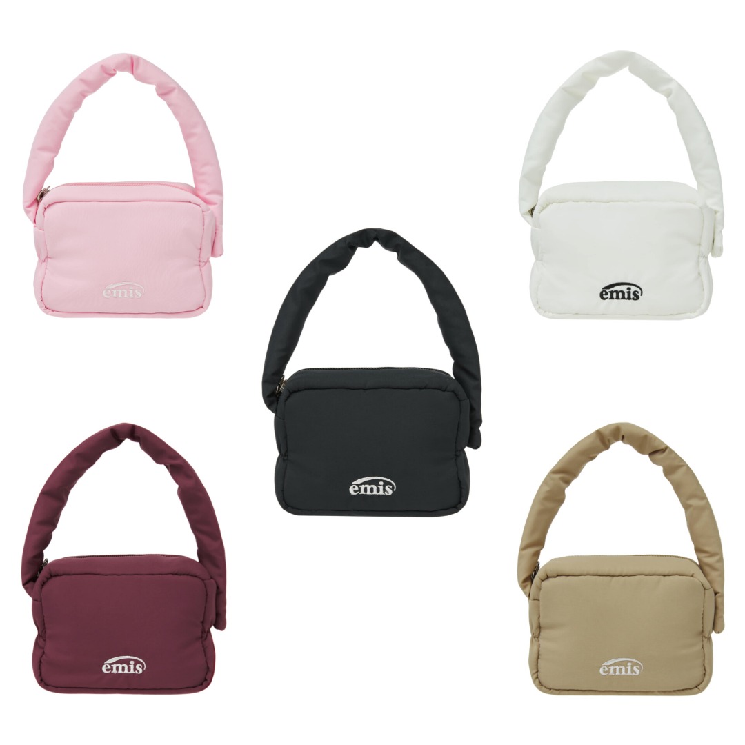 【EMIS】 PUFFER MICRO BAG /追跡付 PUFFER MICRO BAG-BEIGE - EMIS