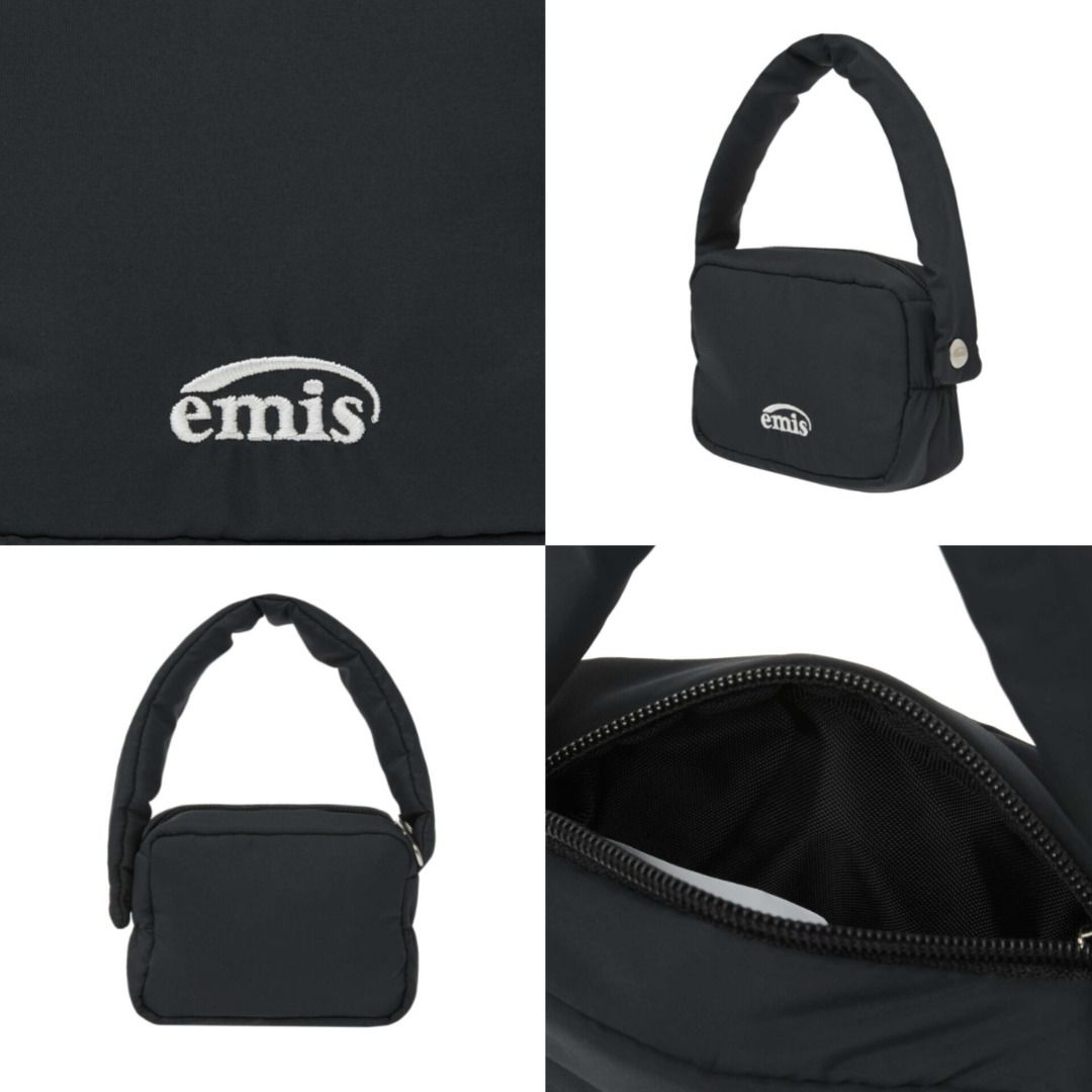 韓國Emis最新Puffer Micro Bag, 女裝, 手袋及銀包, 手拿包