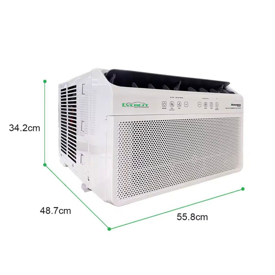 Everest Window Air Conditioning Unit Full DC Inverter 1.5HP with Remote
