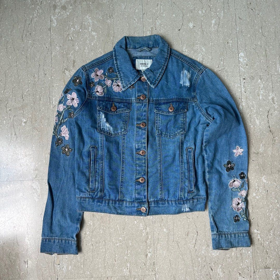 F21 denim jacket 2025