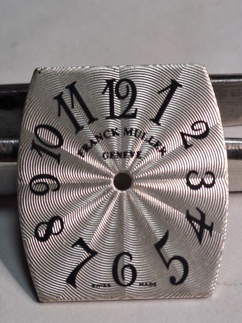 Feank muller dial parts (Category: Luxury Watches) located in Quezon City. Submitted by mastervintage (Listing ID 1330519164, Image 1). Description: frank muller dial ladies size 17mm×19mm good condiion.