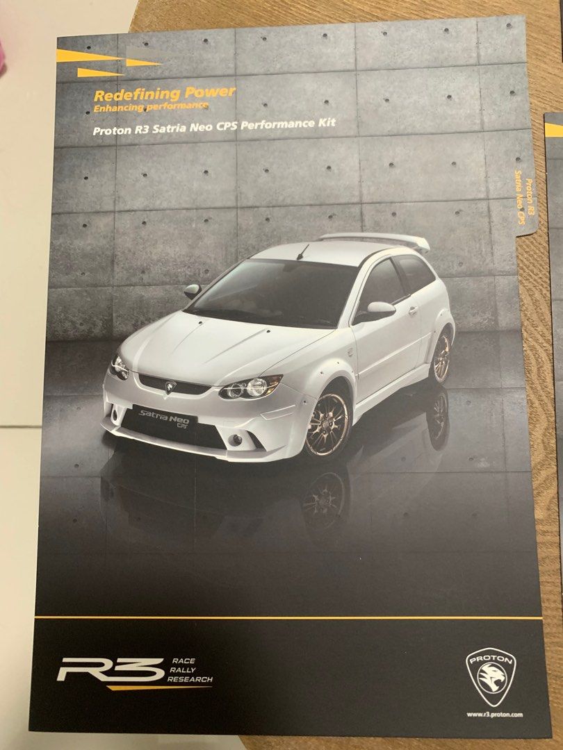 File Folder Proton R3 Satria Neo Full Set Original, Auto Accessories on ...