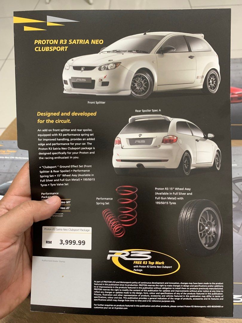 File Folder Proton R3 Satria Neo Full Set Original, Auto Accessories on ...