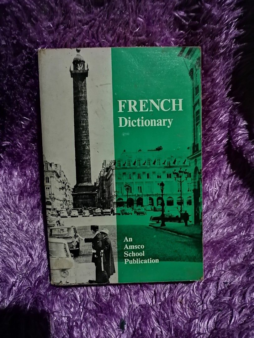 FRENCH DICTIONARY (Category: Textbooks) located in Calasiao. Submitted by adriannesbookcloset (Listing ID 1330655143, Image 1). Description: .