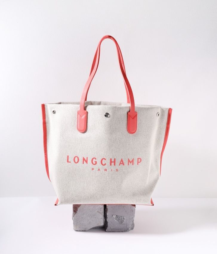 Roseau Shopping Bag Canvas Longchamp Bag HARGA NET ❗ NO NEGO
