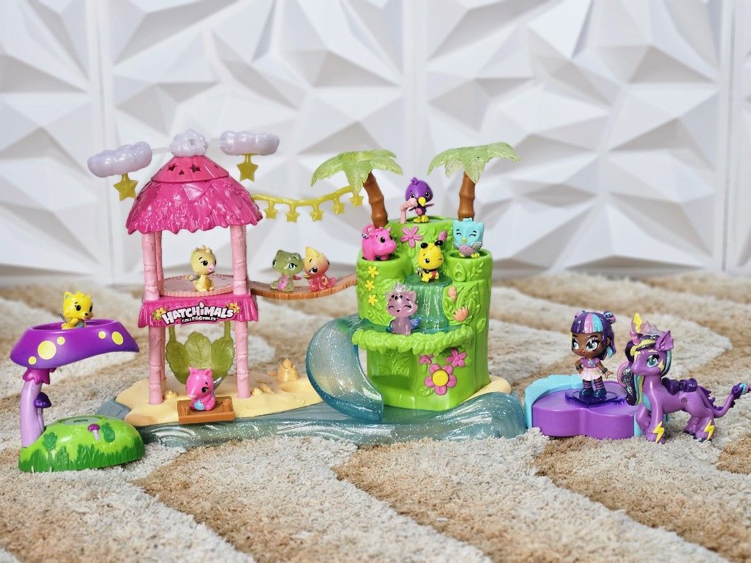 Hatchimals CollEGGtibles Tropical Party Playset 01 Hobbies Toys Toys Games on Carousell