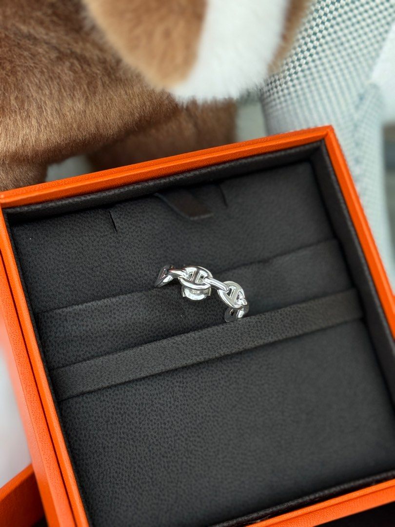 Hermes☆Chaine d'ancre Enchainee Single ear Climber パリ発 HERMES- Chaine d'ancre Enchainee single ear climber earring