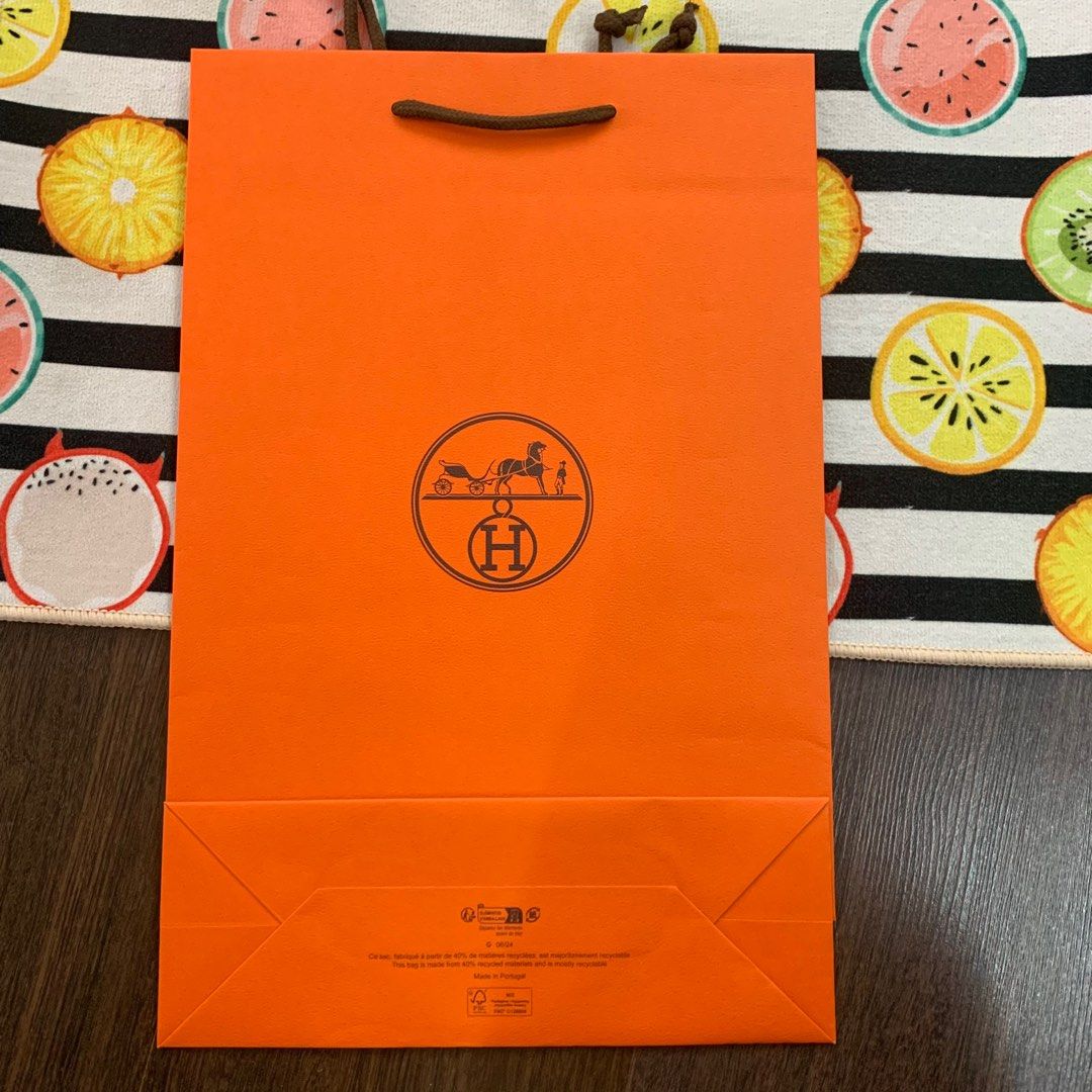 Hermes Long Paperbag (Category: Luxury Accessories) located in Manila. Submitted by thekidshop (Listing ID 1330640070, Image 2). Description: 11” x 7” .