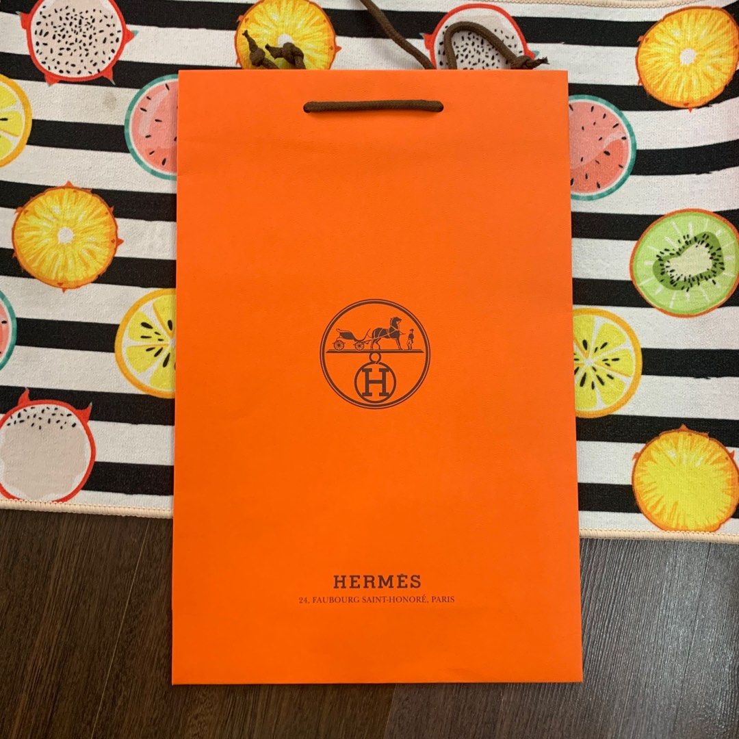 Hermes Long Paperbag (Category: Luxury Accessories) located in Manila. Submitted by thekidshop (Listing ID 1330640070, Image 1). Description: 11” x 7” .