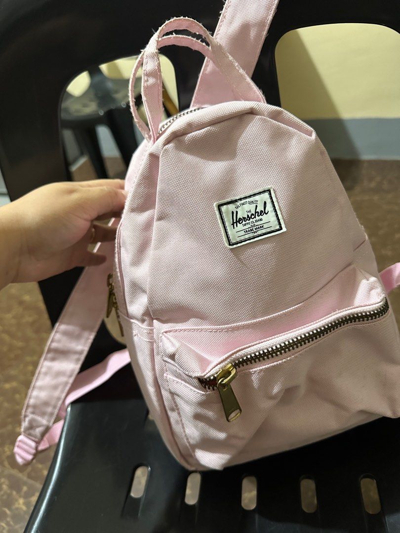 Herschel pink mini backpack best sale