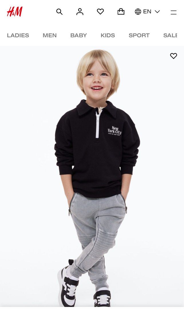 H&m biker joggers hot sale
