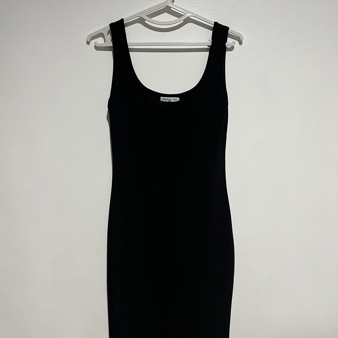 House of Lulu Black Bodycon Dress - ARES Slim Fitting Midi Dress, Women's Fashion, Dresses & Sets, Dresses on Carousell House of Lulu Black Bodycon Dress - ARES Slim Fitting Midi Dress, Women's Fashion, Dresses & Sets, Dresses on Carousell