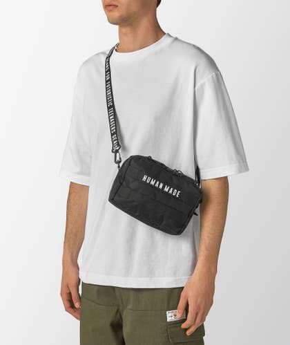 国内発送 HUMAN MADE☆２WAY ミリタリーポーチ スモール 3カラ− HUMAN MADE MILITARY POUCH SMALL 黒