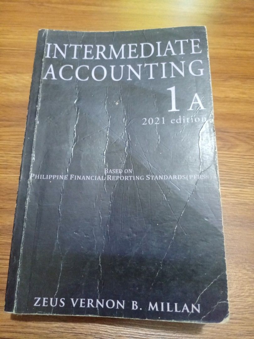 Intermediate Accounting 1A (Category: Textbooks) located in Lingayen. Submitted by dmcihomeslevijohnsison (Listing ID 1330599393, Image 1). Description: Hi, selling this book Intermediate Accounting 1A. Issue: May mga kulay ng highlights ibang mga chapters, may sulat ng lapit at ballpen..