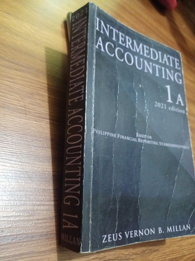 Intermediate Accounting 1A (Category: Textbooks) located in Lingayen. Submitted by dmcihomeslevijohnsison (Listing ID 1330599393, Image 2). Description: Hi, selling this book Intermediate Accounting 1A. Issue: May mga kulay ng highlights ibang mga chapters, may sulat ng lapit at ballpen..