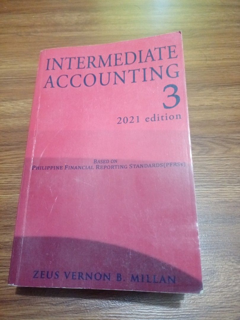 Intermediate Accounting 3 (Category: Textbooks) located in Lingayen. Submitted by dmcihomeslevijohnsison (Listing ID 1330604437, Image 1). Description: Good as new.