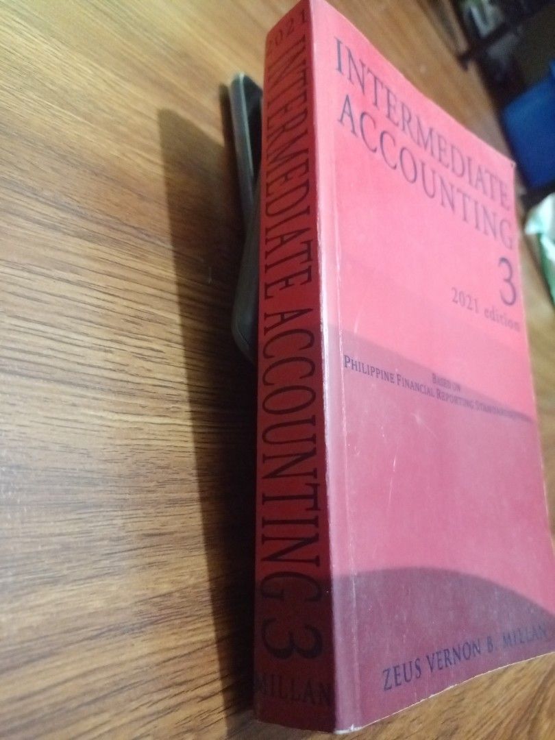 Intermediate Accounting 3 (Category: Textbooks) located in Lingayen. Submitted by dmcihomeslevijohnsison (Listing ID 1330604437, Image 2). Description: Good as new.