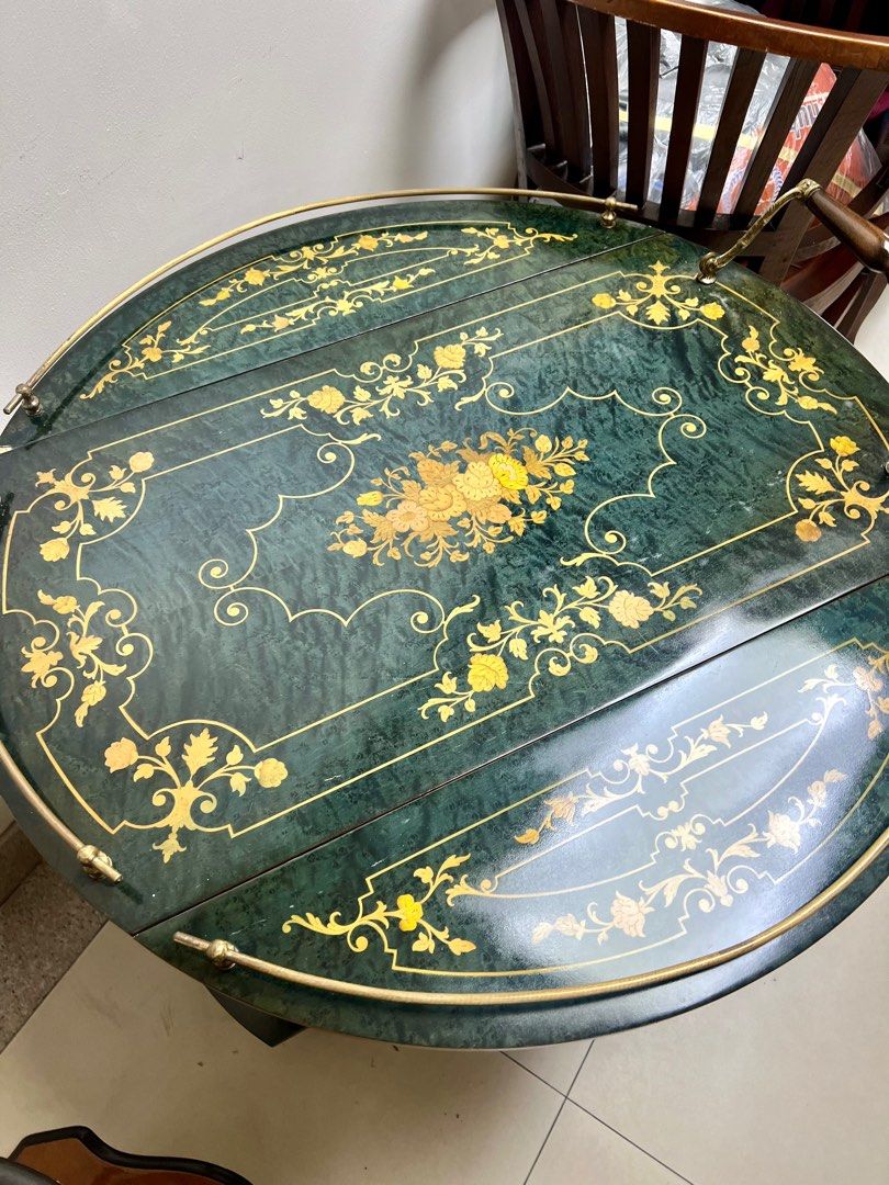 Italian bar cart (Category: Coffee & Tea Tableware) located in Manila. Submitted by chaitheexplorer (Listing ID 1330575806, Image 2). Description: Italian cart kept unused foldable.