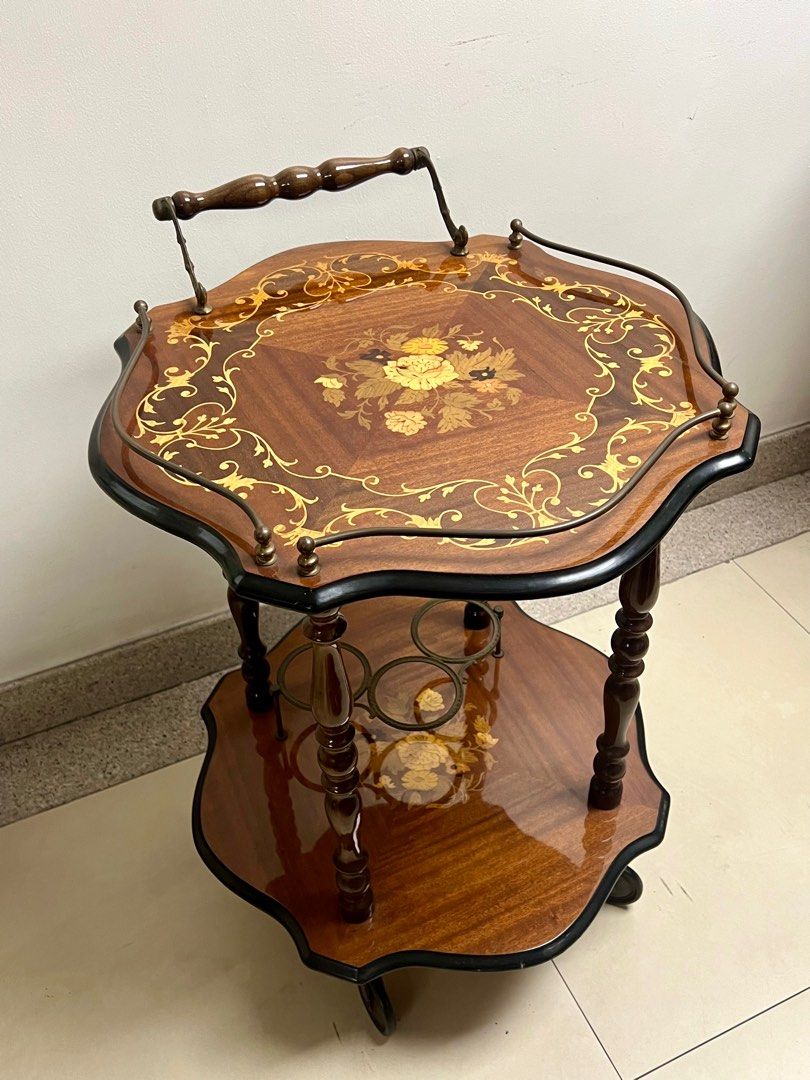 Italian cart (Category: Coffee & Tea Tableware) located in Manila. Submitted by chaitheexplorer (Listing ID 1330568028, Image 1). Description: selling for a friend - italian cart kept unused In good condition- “MANILA AREA ONLY or pick up via lalamove / grab, dm is the 🔑.