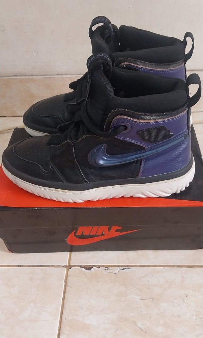 Court Air Jordan React Purple Air Jordan React High 2025