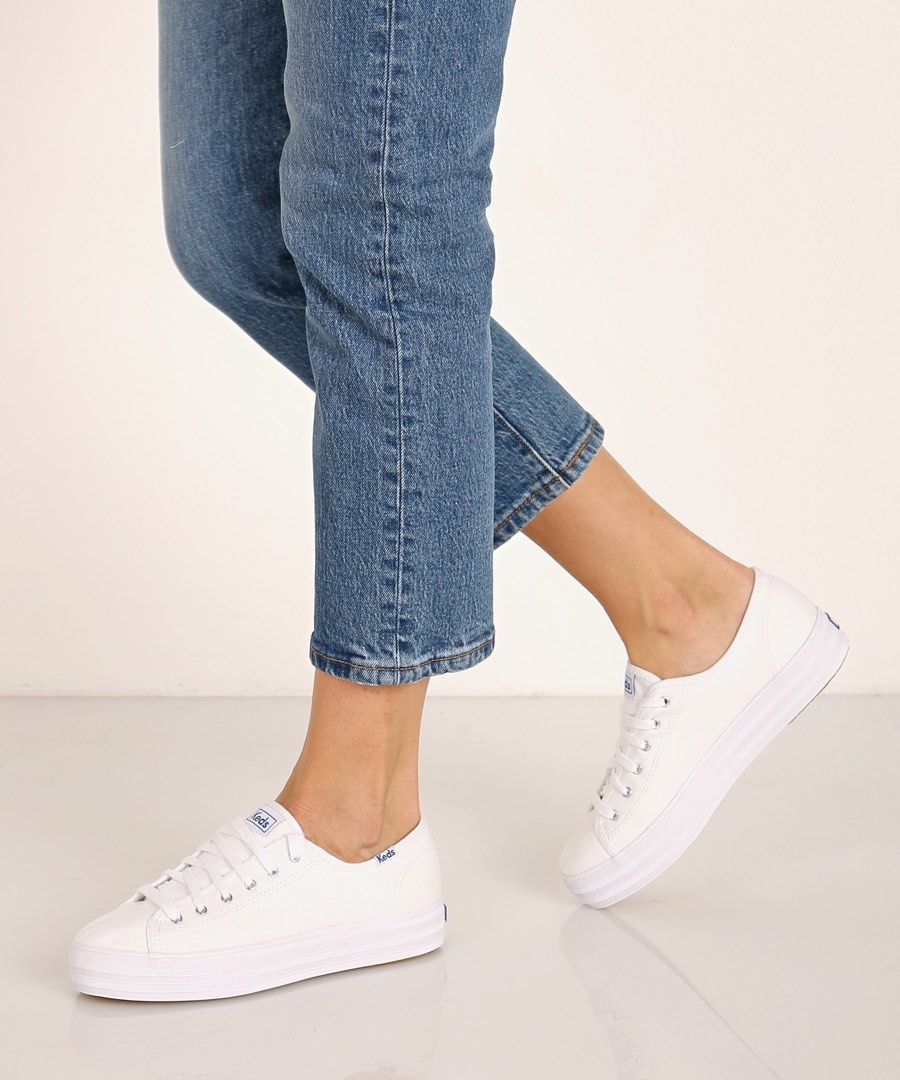 White keds platform hotsell