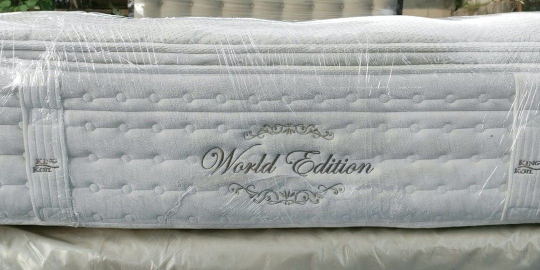 King Koil World Endorsed Kasur Spring Bed Full Set Uk.160 Istimewa