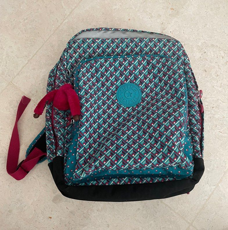 Kipling Backpack (Category: Backpacks) located in Singapore. Submitted by norahwier41845 (Listing ID 1330525182, Image 1). Description: Lots of compartments Laptop compartment Big Almost never used Kipling brand Retail price 200.