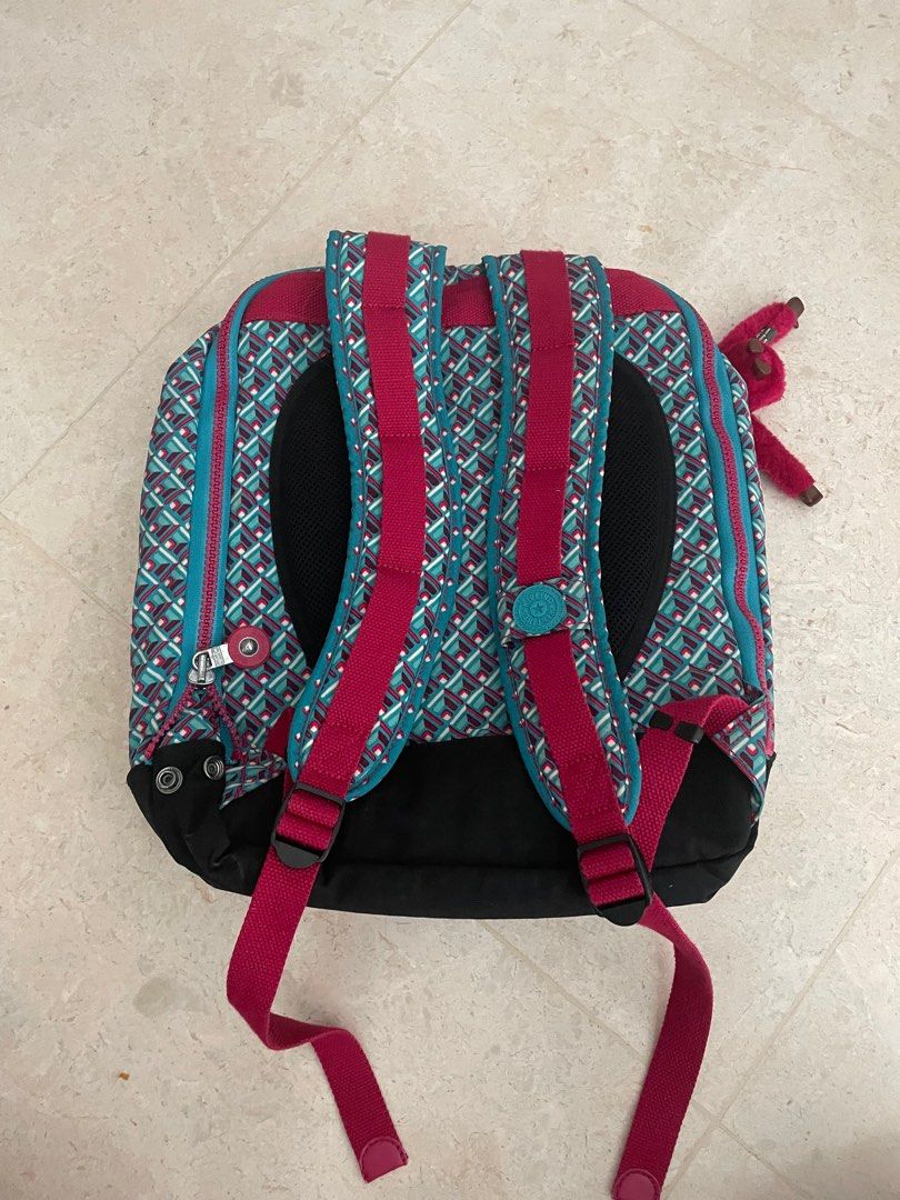 Kipling Backpack (Category: Backpacks) located in Singapore. Submitted by norahwier41845 (Listing ID 1330525182, Image 2). Description: Lots of compartments Laptop compartment Big Almost never used Kipling brand Retail price 200.