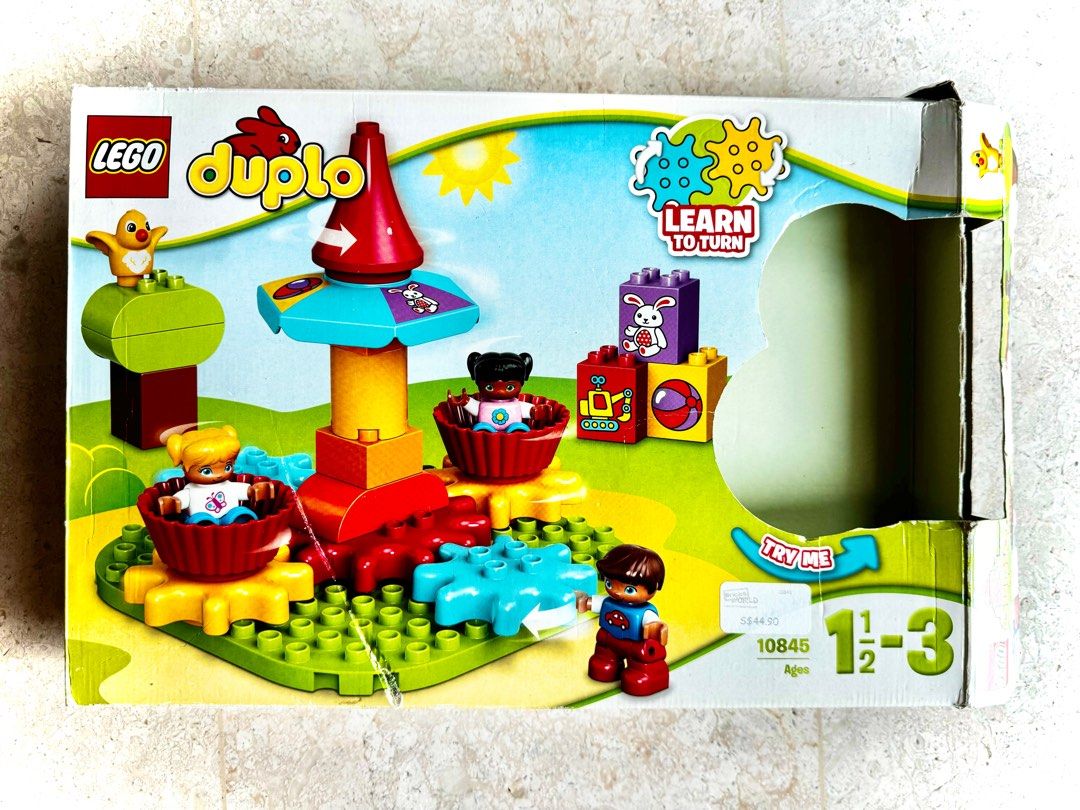 Lego Duplo 10845 My First Carousell FULL SET! >, Hobbies Toys
