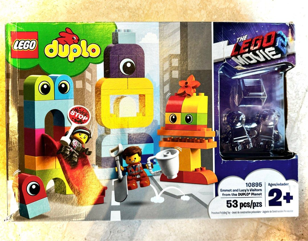 Duplo Toys Duplo Emmet And Lucy Duplo Emmet And Lucy Lego Movie