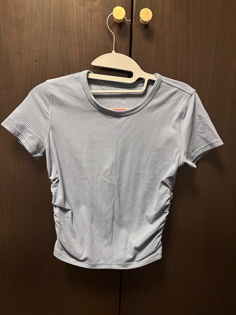 新品　ルルレモン　スムースアンドリブ Nulu スクープネックT　サイズ6 スムースアンドリブ Nulu スクープネックTシャツ | ショート