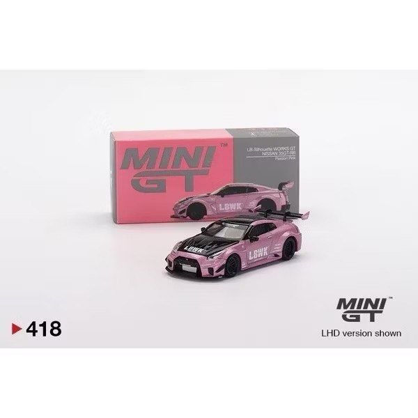 最安 LB-Silhouette #418 GT Mini SEALED] Works 35GT-RR Nissan GT ミニカー